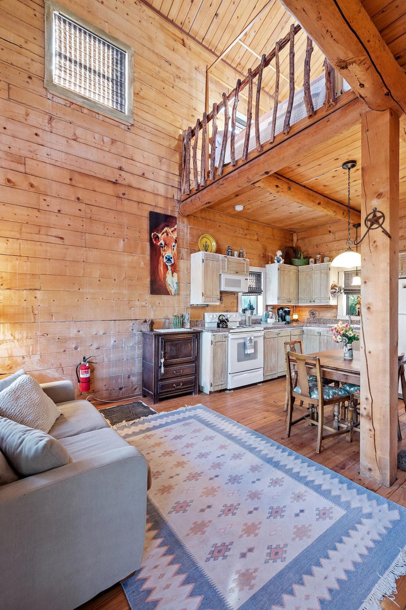 פרדריקסברג Mighty Oak Log Cabin מראה חיצוני תמונה
