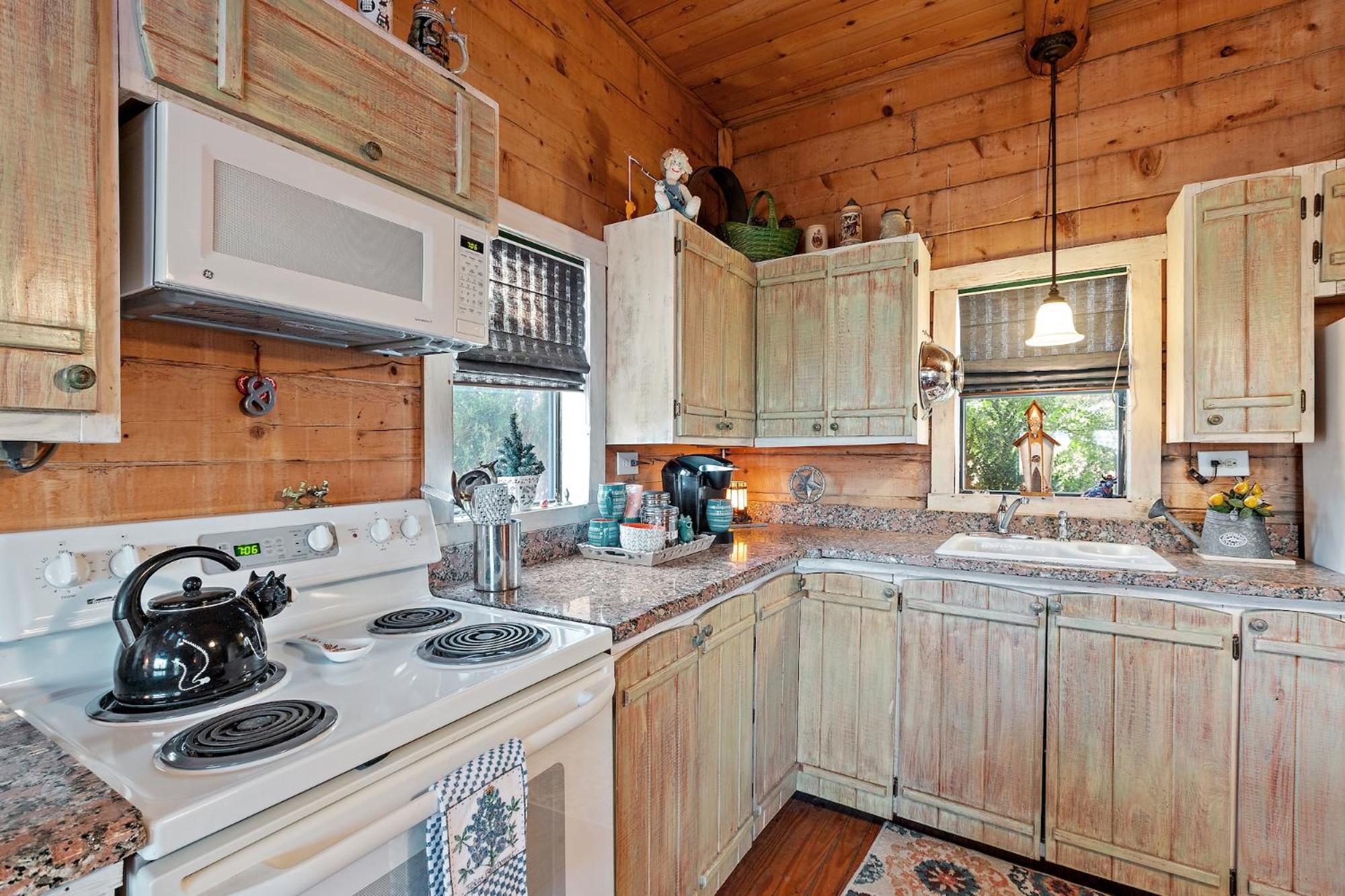פרדריקסברג Mighty Oak Log Cabin מראה חיצוני תמונה