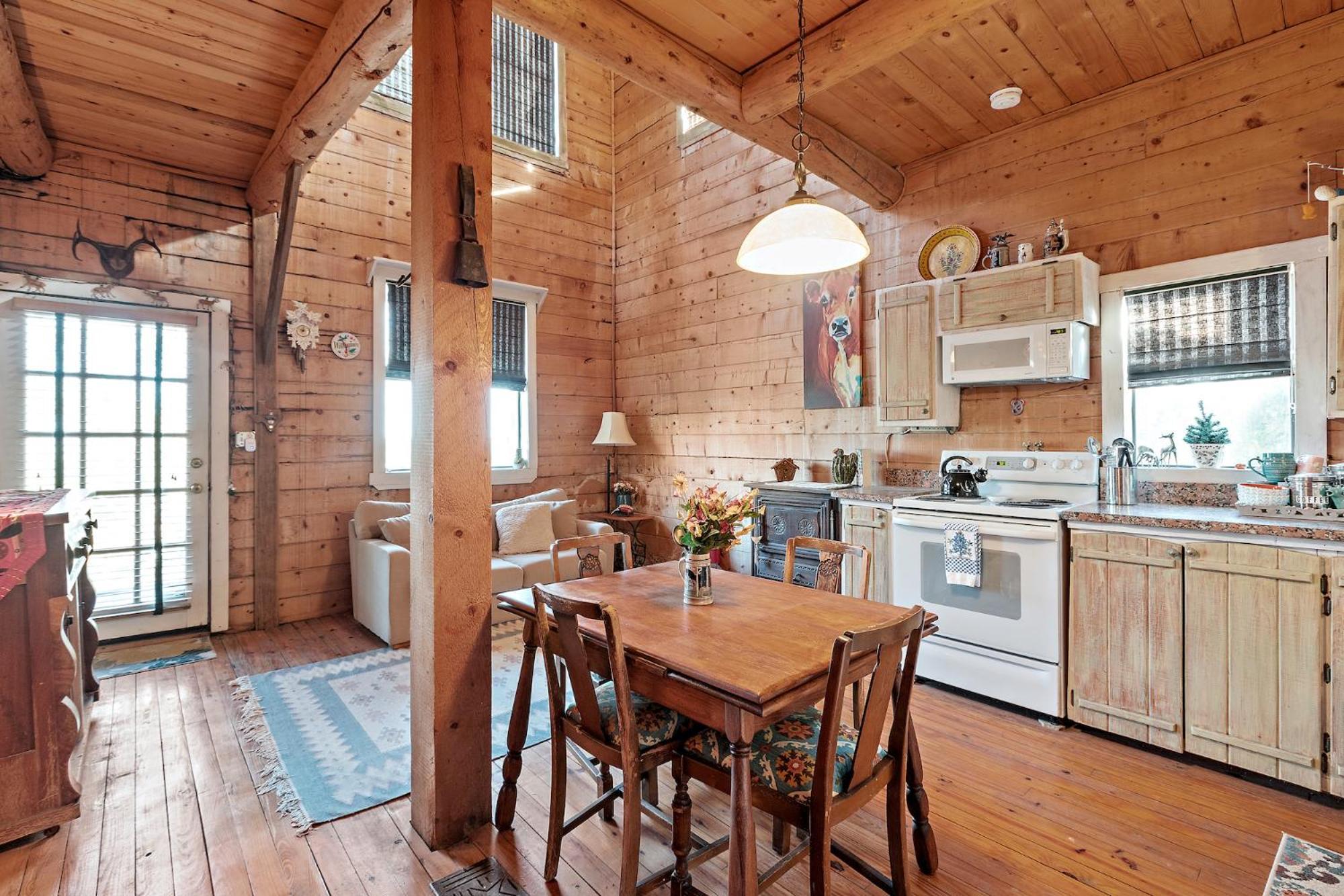 פרדריקסברג Mighty Oak Log Cabin מראה חיצוני תמונה