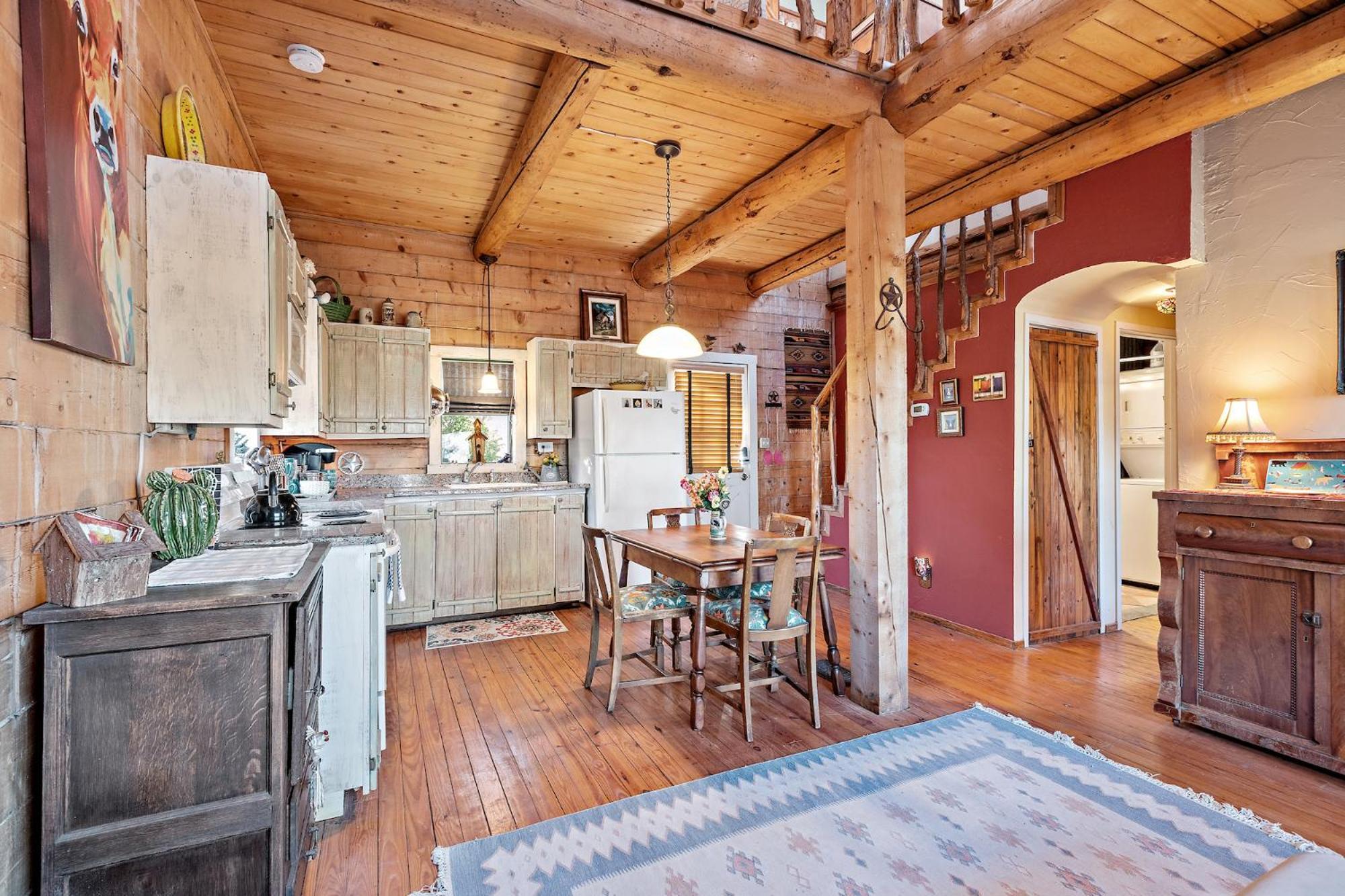 פרדריקסברג Mighty Oak Log Cabin מראה חיצוני תמונה