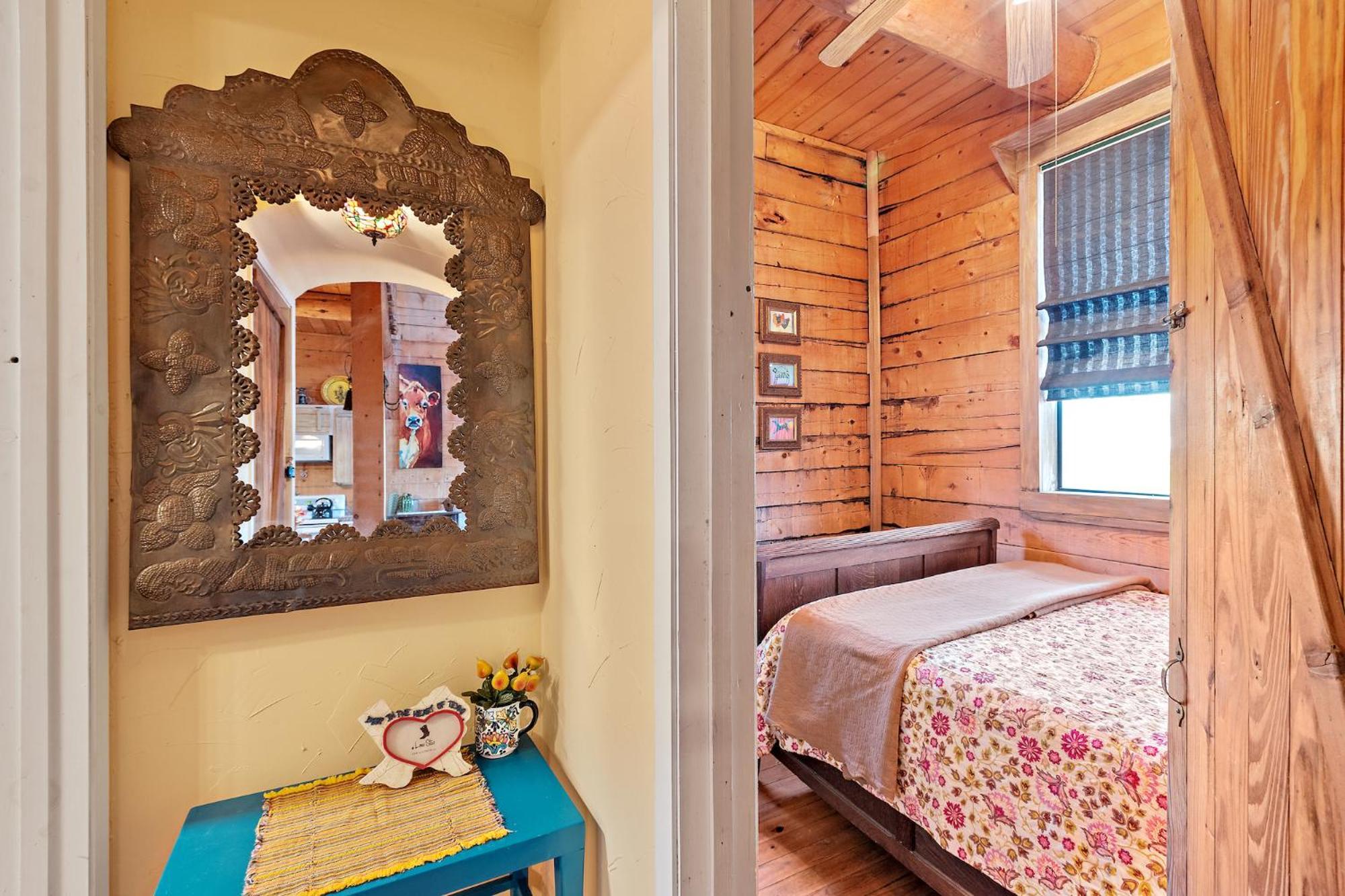 פרדריקסברג Mighty Oak Log Cabin מראה חיצוני תמונה